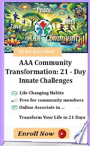 AAA Community Transformation - 21-Day Innate Challenges - 64