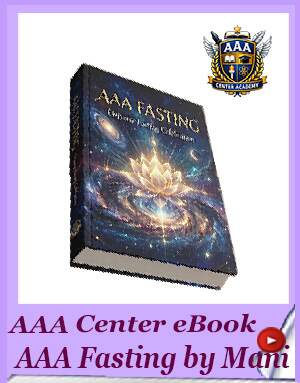 Reading AAA Center Book - AAA Fasting by Mani Gandhi (Author) - 74