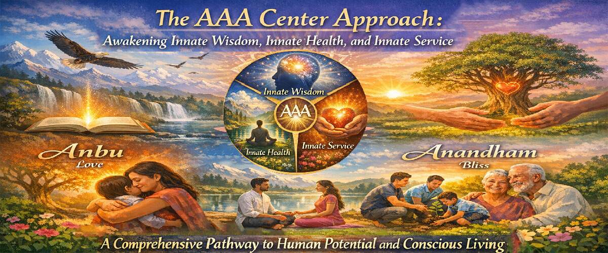 The AAA Center Approach – A Holistic Framework of Innate Wisdom, Innate Health, and Innate Service – 12