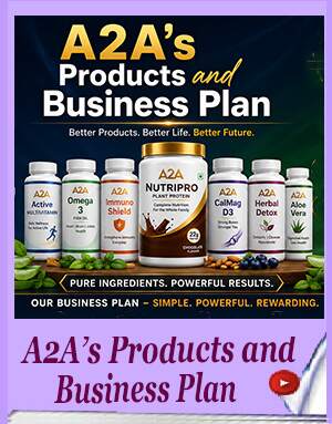 A2A’s Products and Business Plan - Empowering Health, Wealth, and Human Values - 100