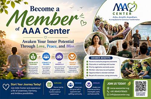 Become a Member of AAA Center - Awaken Your Inner Potential - 0
