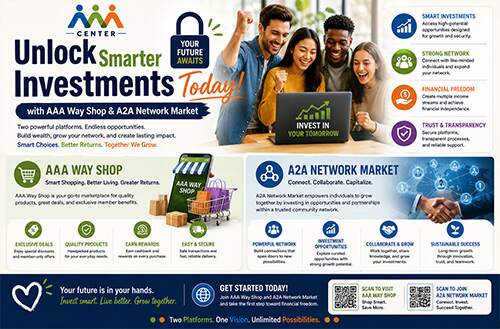 Unlock Smarter Investments Today with AAA Way Shop & A2A Network Market - 0